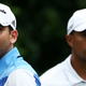 Sergio Garcia and Tiger Woods (Richard Heathcote/Getty Images)